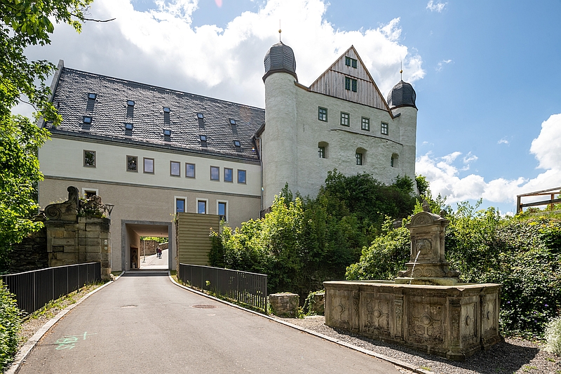 Schloss Schwarzburg Torhaus mit Museumskasse
