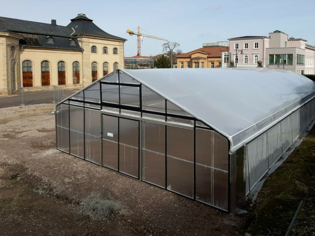 Neues Thermohaus in der Herzoglichen Orangerie Gotha
